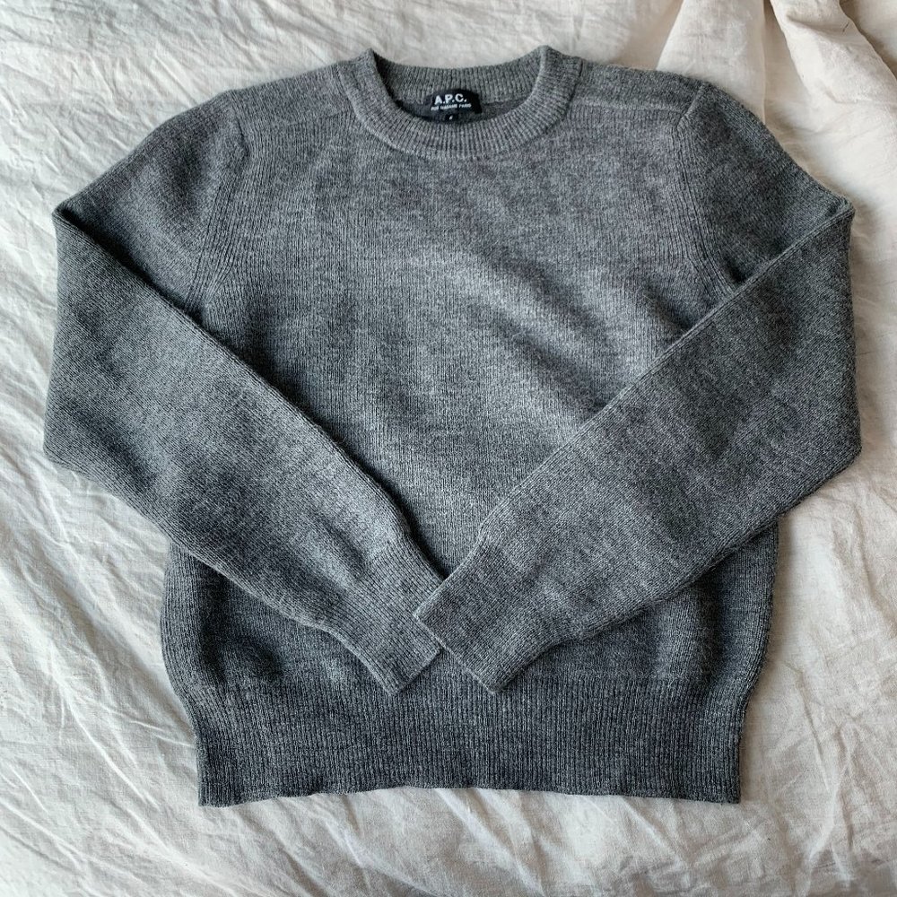 A.P.C. Wool Crew Neck Sweater